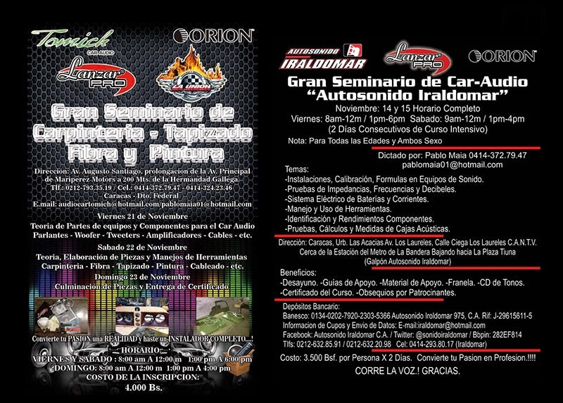 Great Seminars Coming Soon!