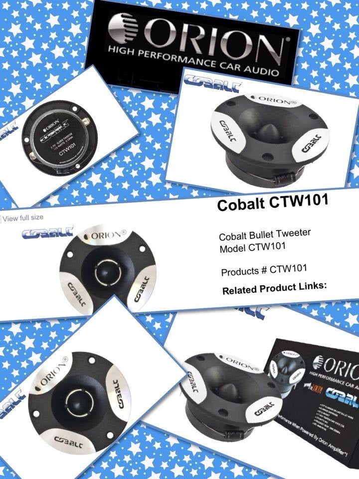 Cobalt Bullet Tweeter CTW101