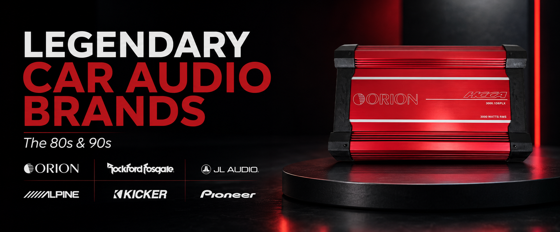 The Legendary Car Audio Brands That Defined the 80s and 90s