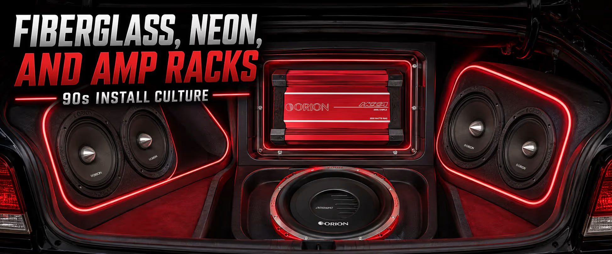 Fiberglass, Neon, and Amp Racks: 90s Install Culture