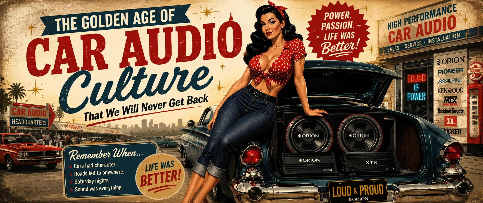 The Golden age of car audio culture