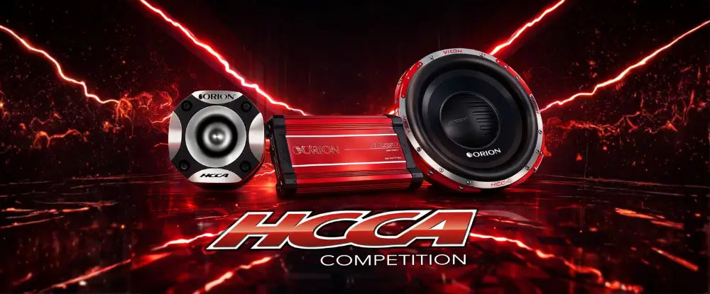 Orion HCCA Series: Built for Competition-Grade SPL Dominance