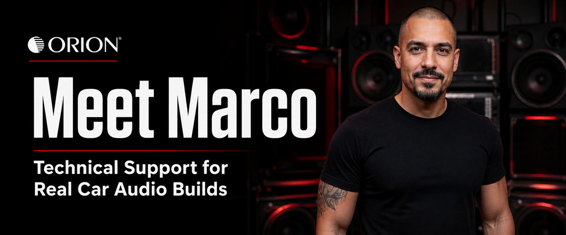 Meet Marco: Orion Car Audio Technical Support for Real Builds