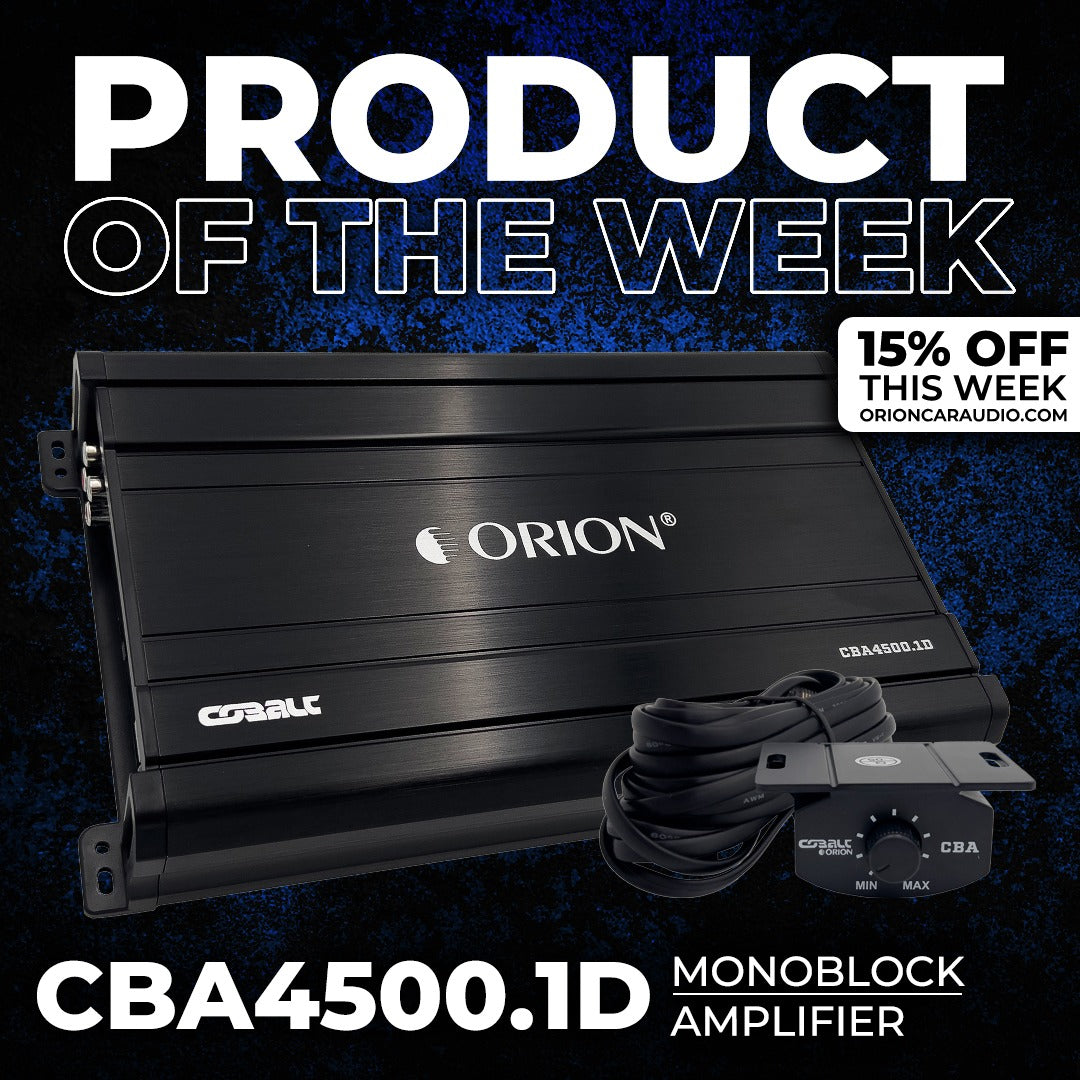 CBA4500.1D Amplifier – 15% Off!