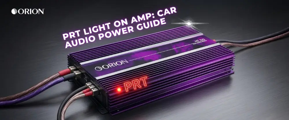 Prt Light On Amp: Car Audio Power Guide