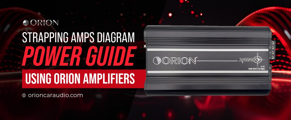 Strapping Amps Diagram: Car Audio Power Guide Using Orion Amplifiers