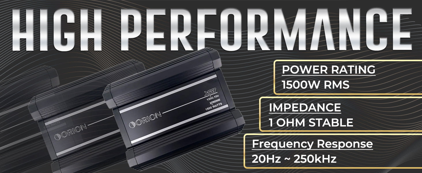 XTR1500.1Dz Class D Monoblock Amplifier – Superior Bass