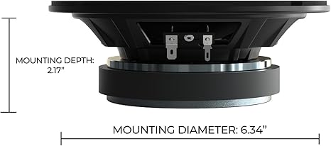 CSH85 - 8” Shallow Slim Midrange Speakers