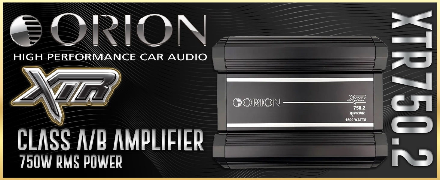 XTR750.2 - 750 Watt RMS 2 Channel Class A/B Amplifier