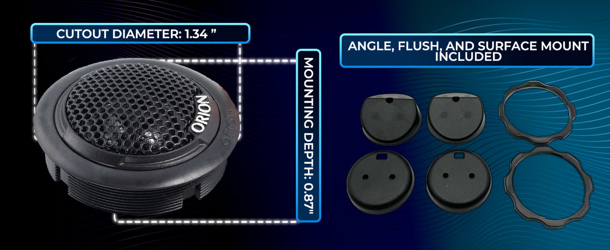 Mini Tweeter 1 Inch CB1TW - COBALT Series 1 Inch Tweeter – Tiny Tweeter, Big Sound!