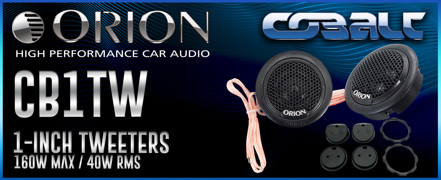 CB1TW - COBALT Series 1 Inch Tweeter – Tiny Tweeter, Big Sound!