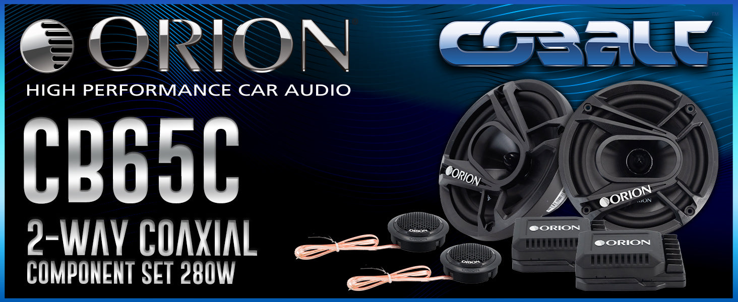 CB65C - Altavoces de componentes de 6,5 pulgadas 