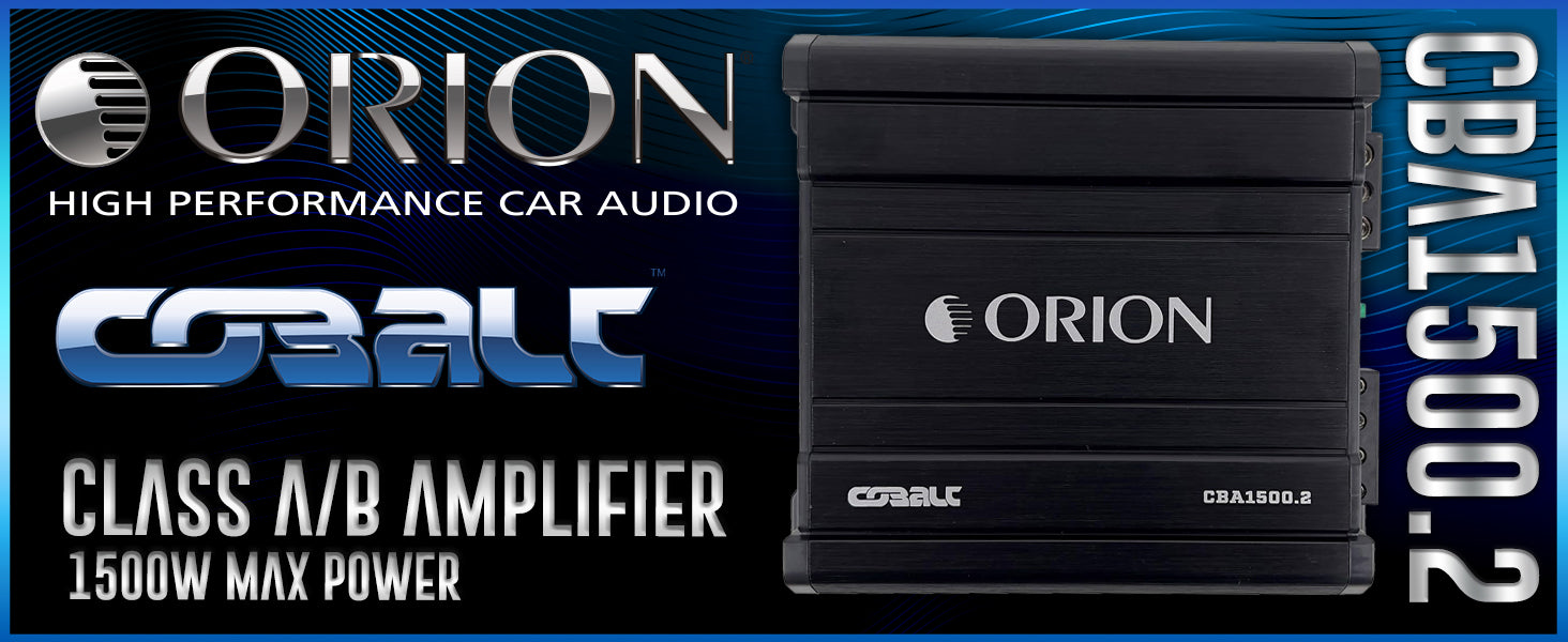 CBA1500.2 - 1500 Watt MAX 2 Channel Class A/B Amplifier