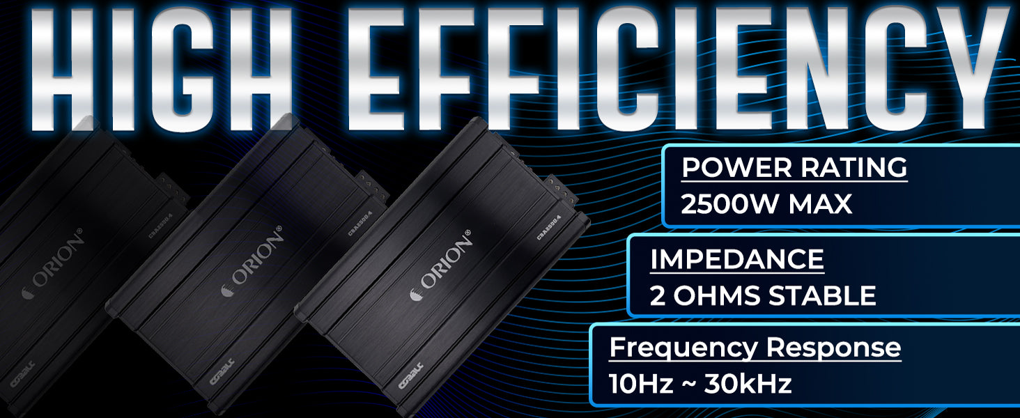 CBA2500.4 - 2500 Watt MAX 4 Channel Class A/B Amplifier