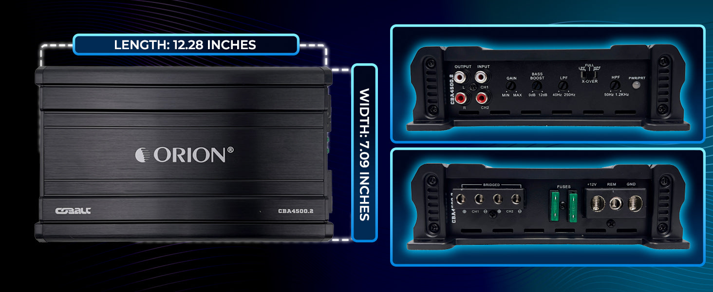 CBA4500.2 - 4500 Watt MAX 2 Channel Class A/B Amplifier