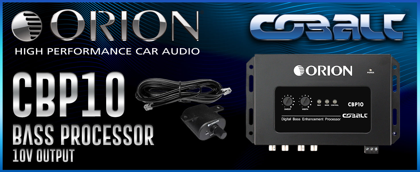 CBP10 Digital Bass Processor with Bass Restoration & 10V Output