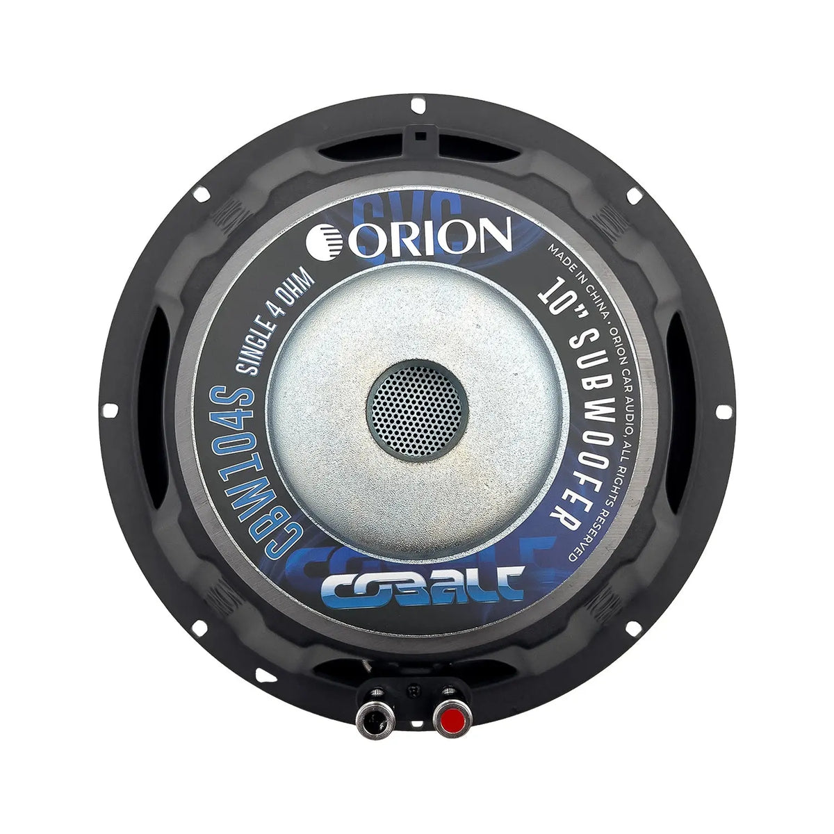 CBW104S  - 10 Inch Subwoofer 300 Watts RMS 4-Ohm SVC - Orion Car Audio