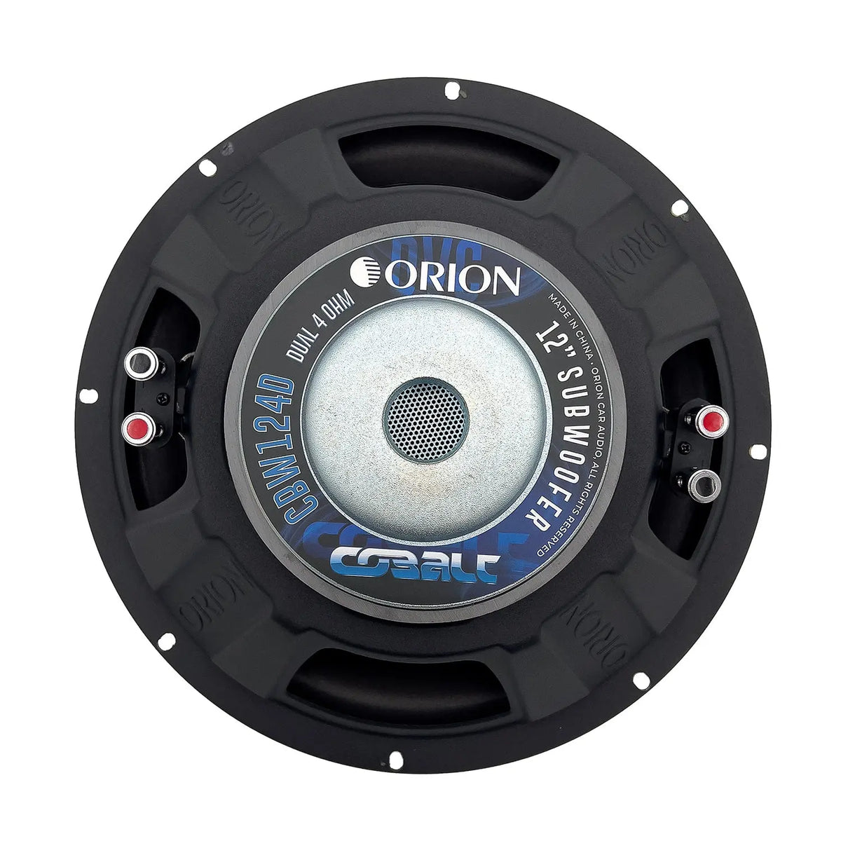 CBW124D - 12 Inch Subwoofer 400 Watts RMS 4-Ohm DVC - Orion Car Audio