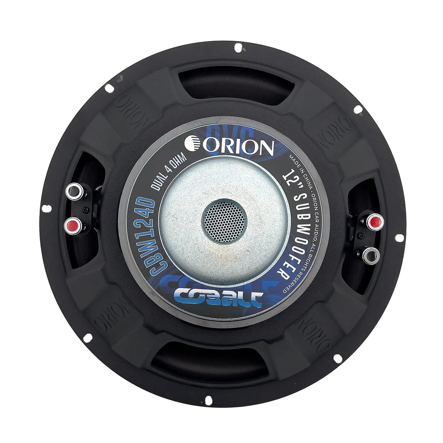 CBW124D - 12 Inch Subwoofer 400 Watts RMS 4-Ohm DVC - Orion Car Audio