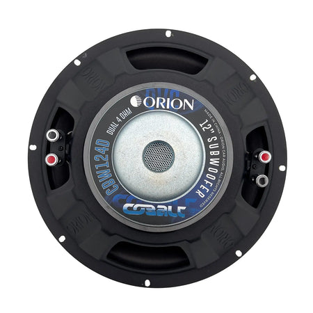 CBW124D - 12 Inch Subwoofer 400 Watts RMS 4-Ohm DVC - Orion Car Audio