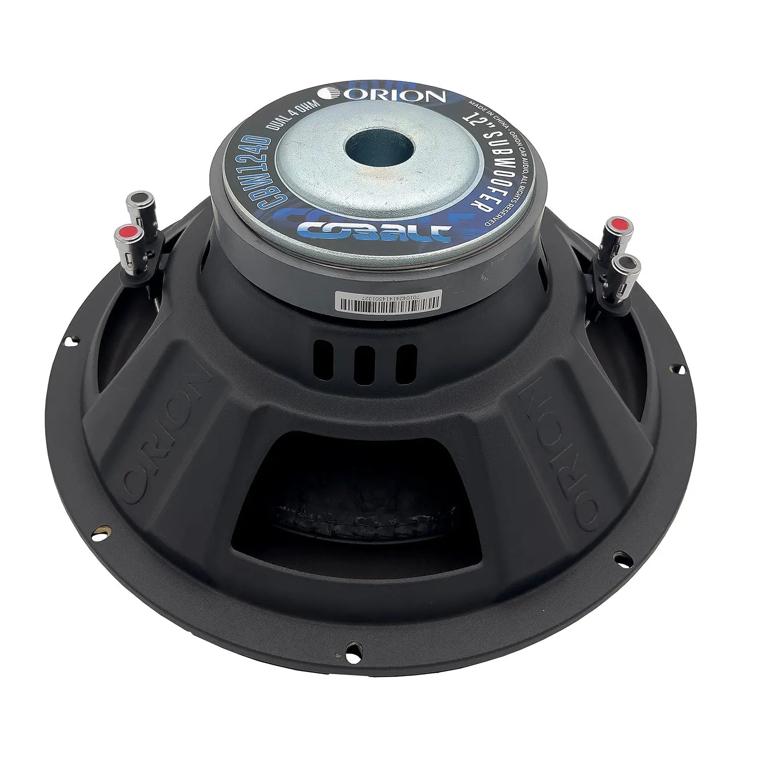 CBW124D - 12 Inch Subwoofer 400 Watts RMS 4-Ohm DVC - Orion Car Audio