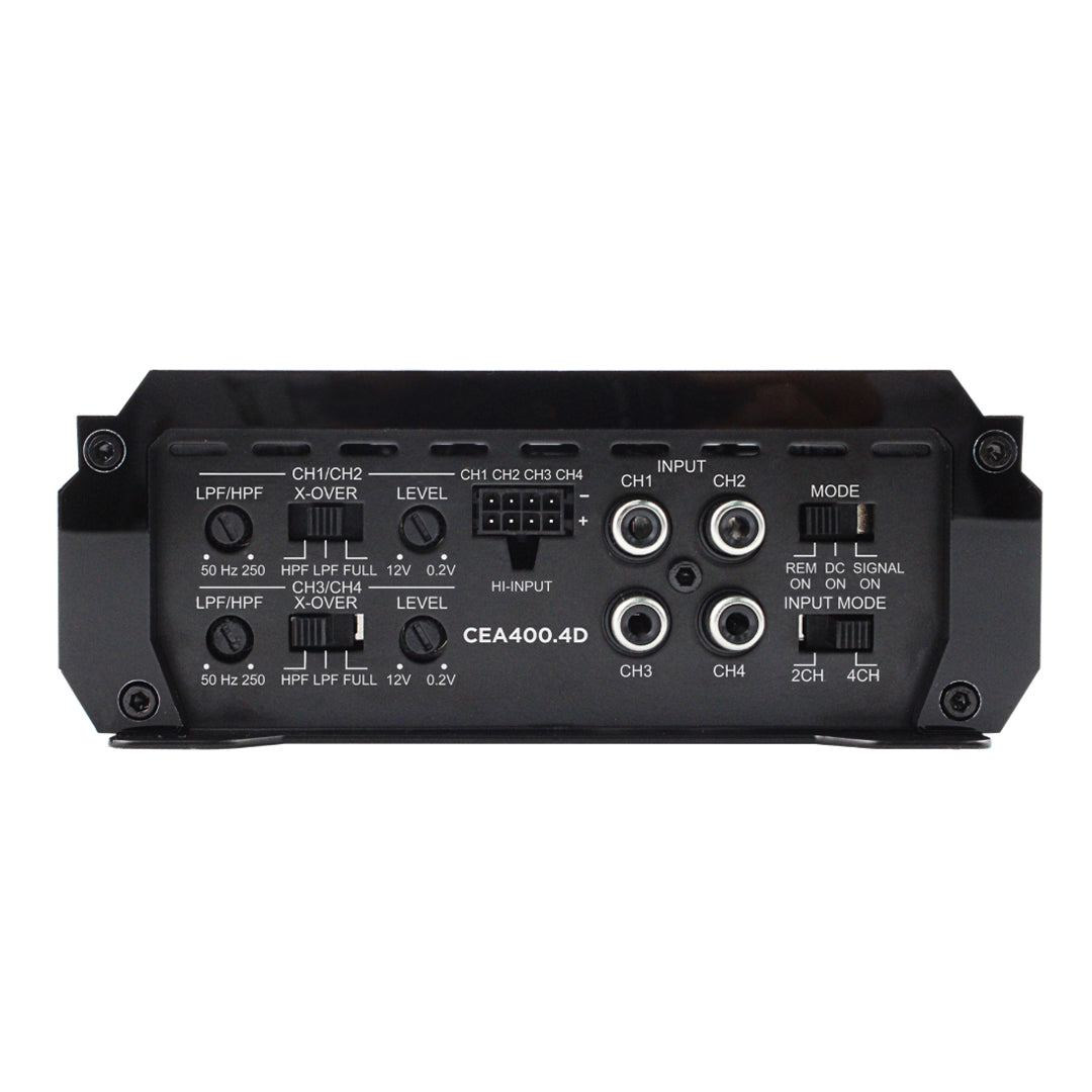 CEA400.4D - 400 Watt RMS 4 Channel Class D Amplifier
