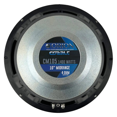 CM105 - 10 Inch 4 Ohm Midrange Speaker 350 Watts RMS - Orion Car Audio