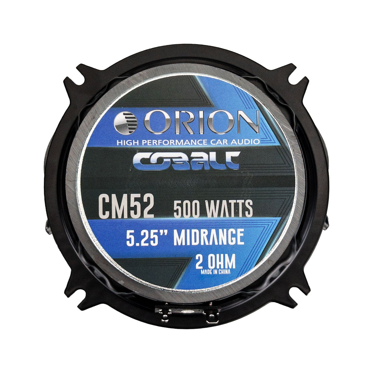 CM52 - 5.25 Inch 2 Ohm Midrange Speaker 125 Watts RMS - Orion Car Audio