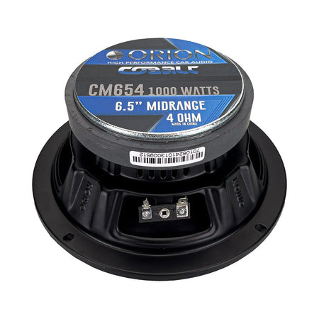 CM654 - 6.5 Inch 4 Ohm Midrange Speaker 250 Watts RMS - Orion Car Audio