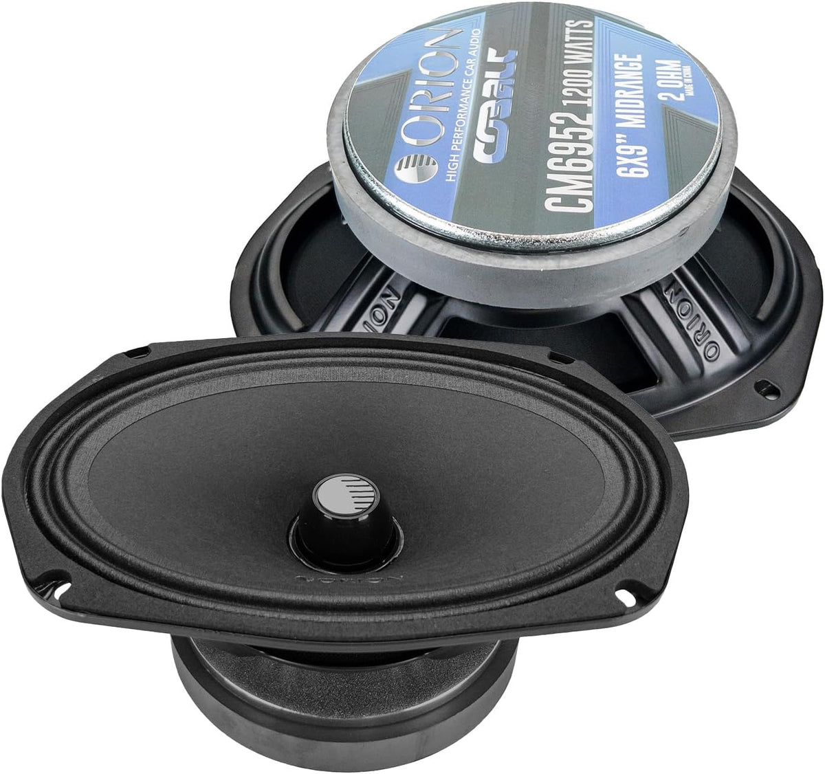 CM6952 - 6x9 Inch 2 Ohm Midrange Speaker 300 Watts RMS - Orion Car Audio