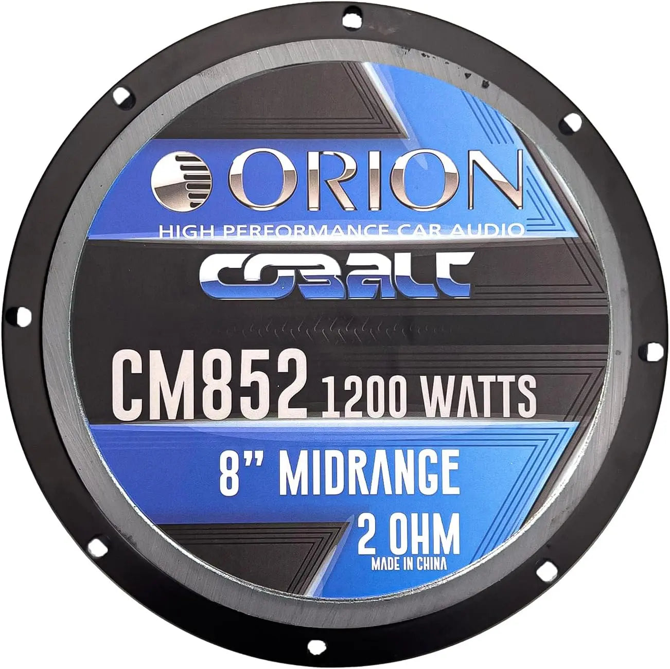 CM852 High Efficiency 8" 2-Ohm Midrange Speakers - Pair - Orion Car Audio