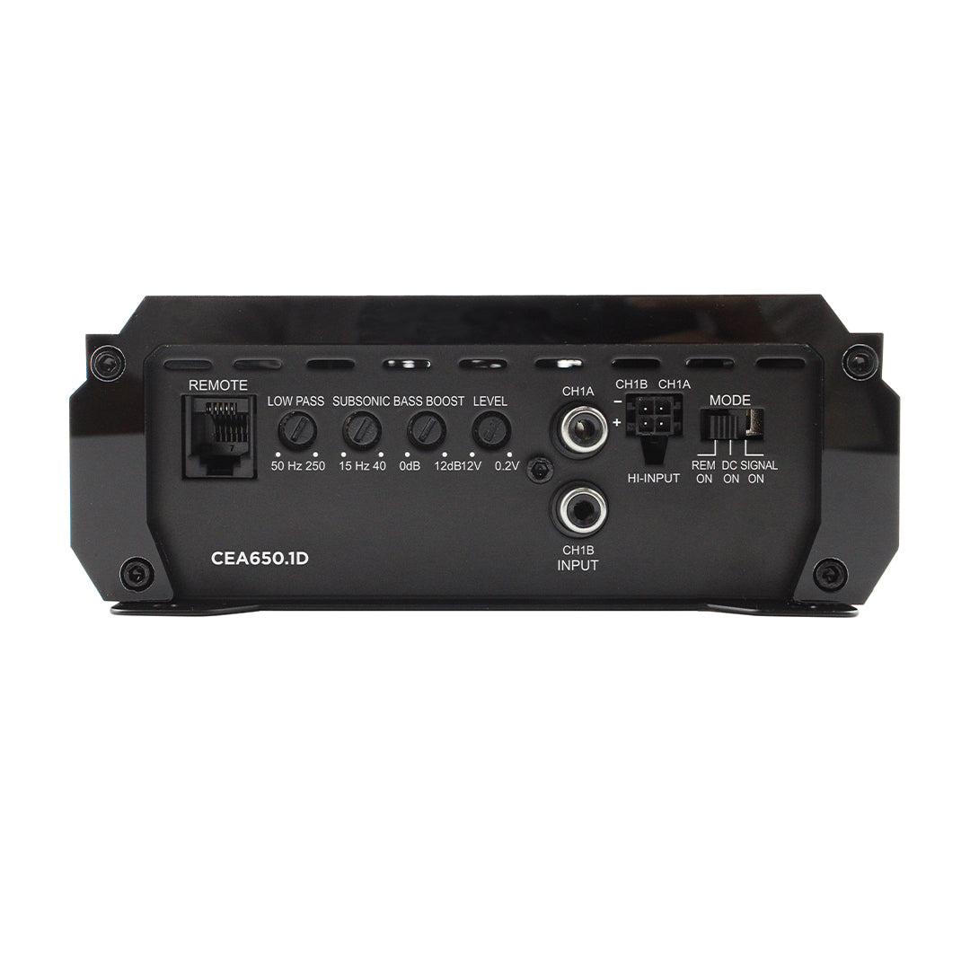 CEA650.1D - 650 Watt RMS Class D Monoblock Amplifier