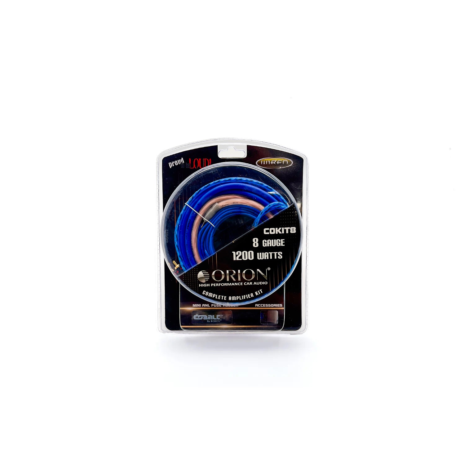 ORION COKIT8 | 8-Gauge Complete Amplifier Kit