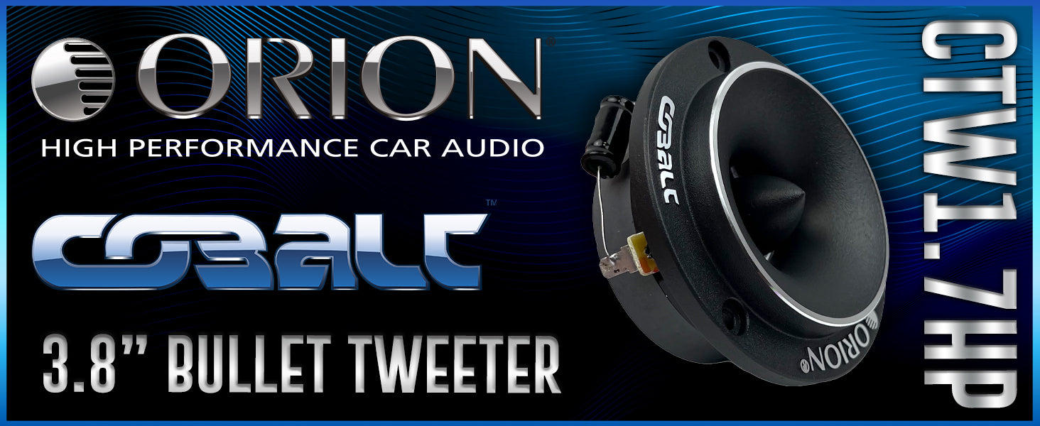 CTW1.7HP - 3.8" Bullet Tweeter