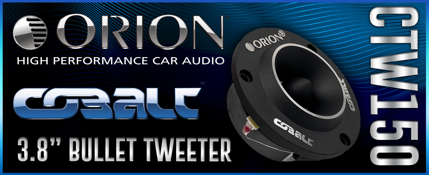CTW150 - 3.8" Bullet Tweeter