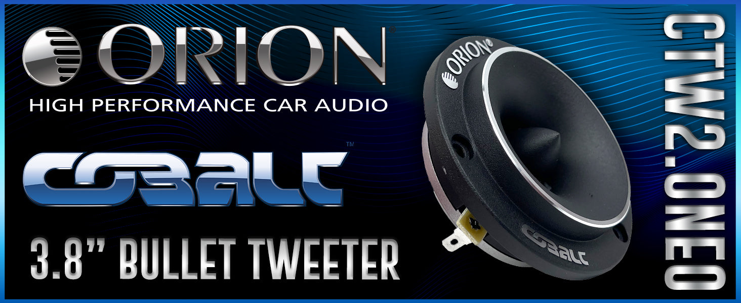 CTW2.0NEO - 4.5" Neodymium Bullet Tweeter