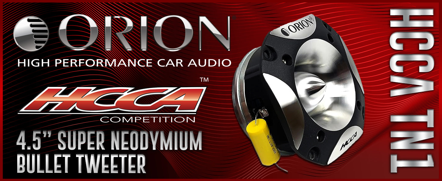 HCCA-TN1 - Tweeter de neodimio Super Bullet de 4,5” 