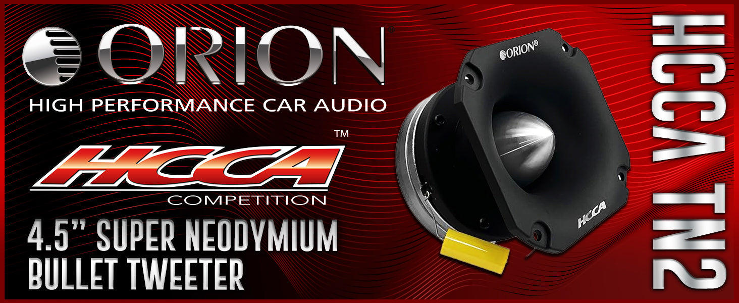 HCCA-TN2 - 4.5” Neodymium Super Bullet Tweeter