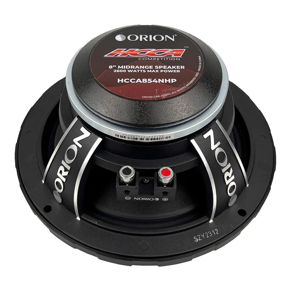 HCCA854NHP - 8 inch 4 Ohm Neodymium Midrange Speaker 650 Watts RMS - Orion Car Audio