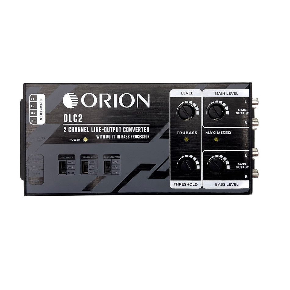 OLC2 - 2 Channel Line Out Converter With Bass Processor - Orion Car Audio