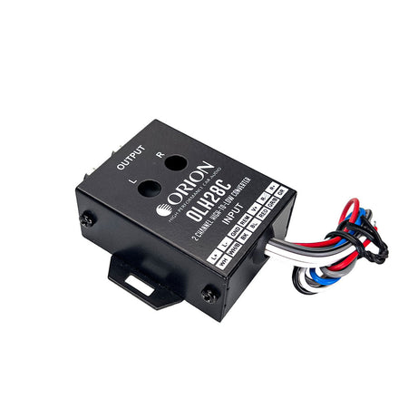 OLH28C - 2 Channel High to Low Built-In 12V Remote Level Converter - Orion Car Audio