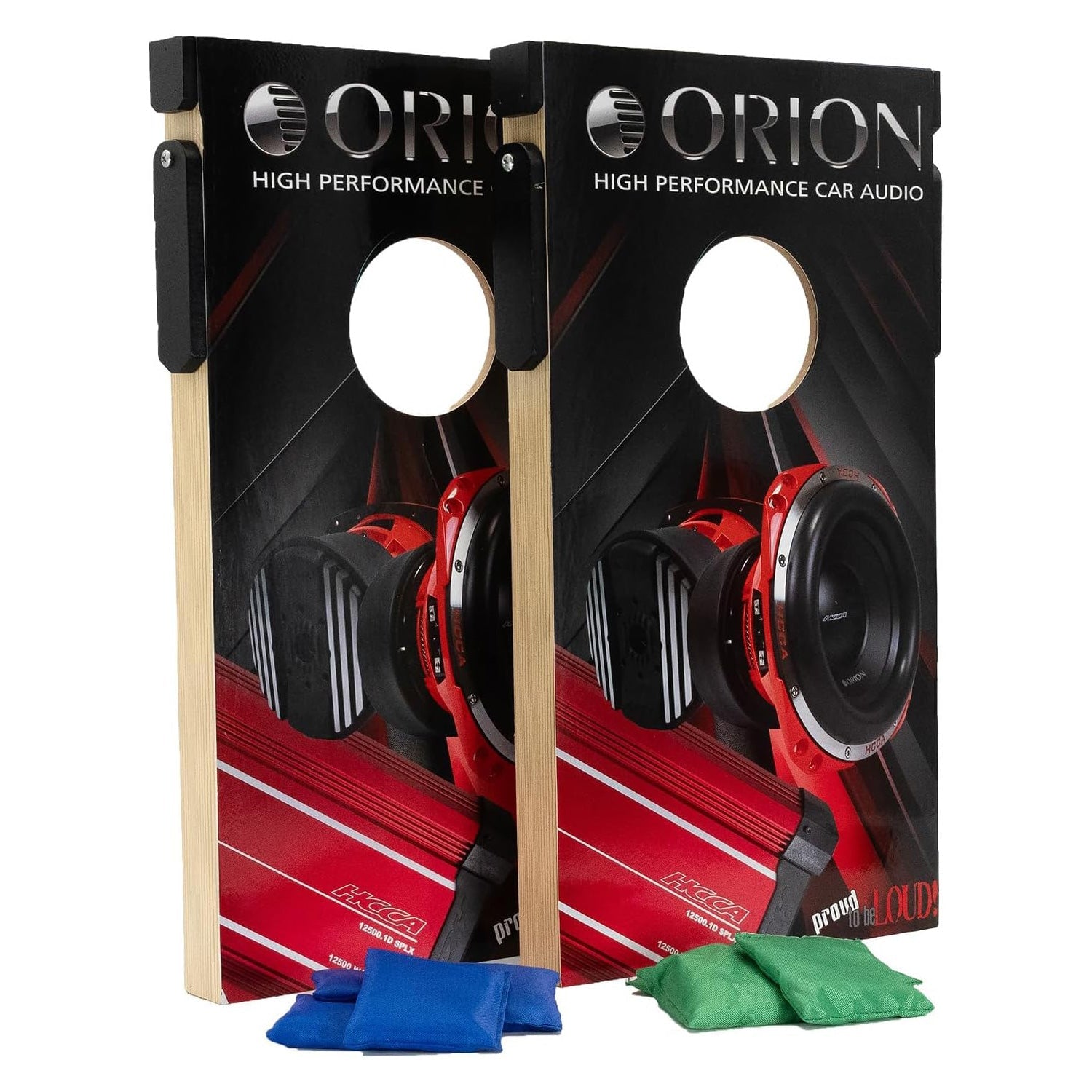 Orion Car Audio Cornhole Board Set