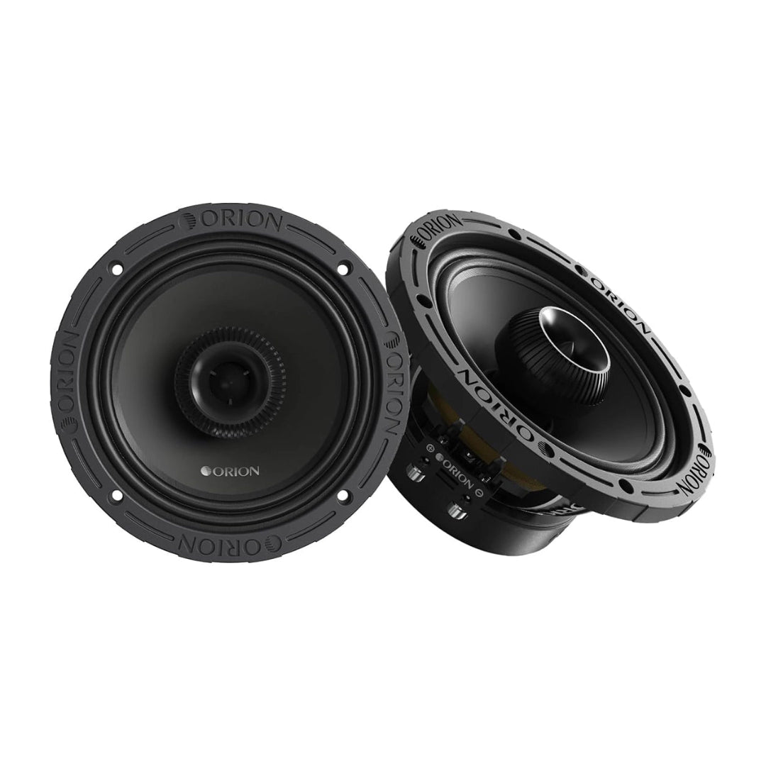 Front view of Orion XMT65.2 6.48 inch water-resistant coaxial speaker