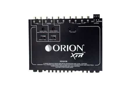 XEQ-X3B - 11-BAND PARAMETRIC EQUALIZER - Orion Car Audio