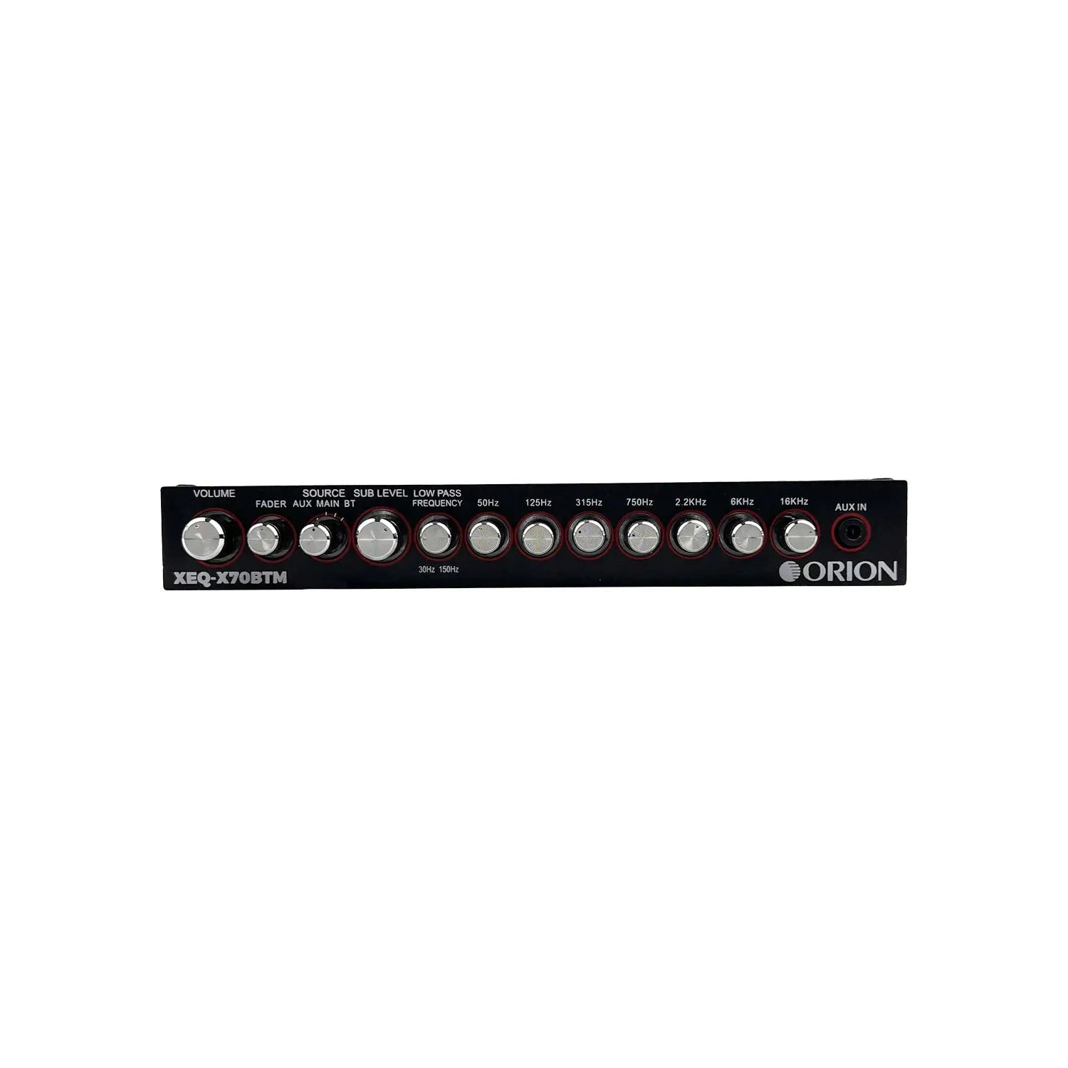 XEQ-X70BTM - 7-BAND GRAPHIC EQUALIZER – Orion Car Audio