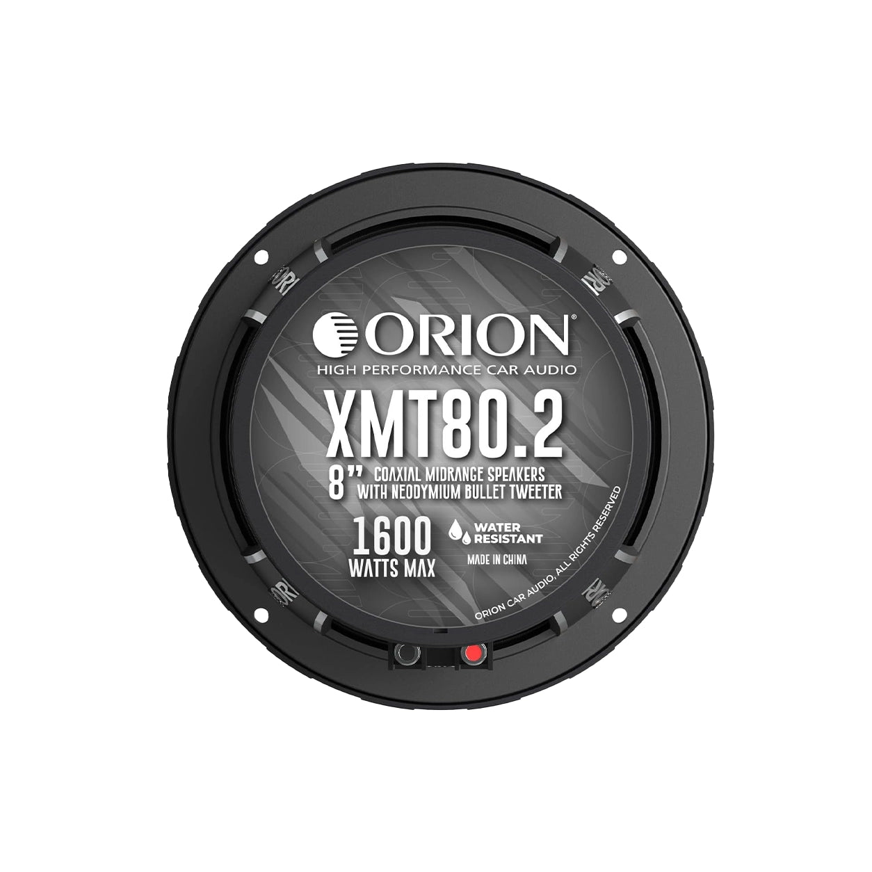 XMT80.2 8” Water-Resistant Coaxial Midrange Speaker 400W RMS 2 Ohm