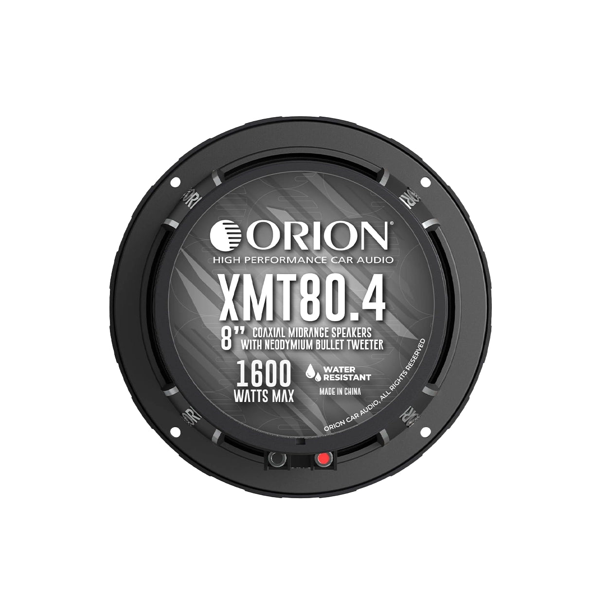 XMT80.4 8” Water-Resistant Coaxial Midrange Speaker 400W RMS 4 Ohm