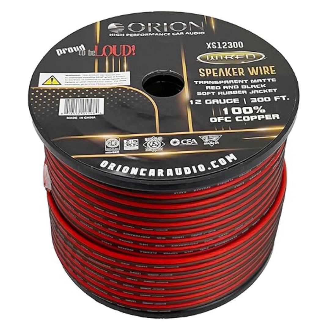 XS12300 Speaker Wire OFC: 12-Gauge for Best Clarity