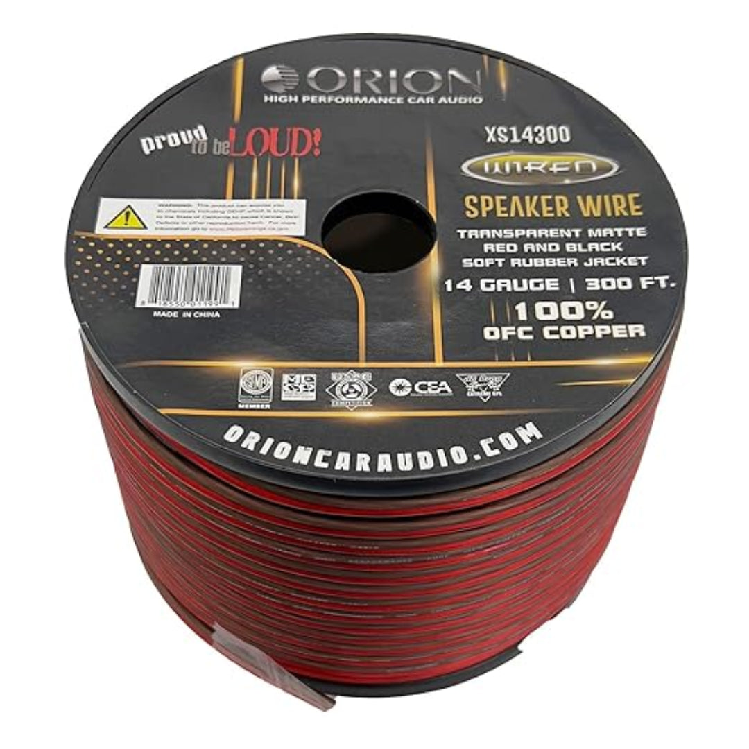 XS14300 Speaker Cable Roll Side View