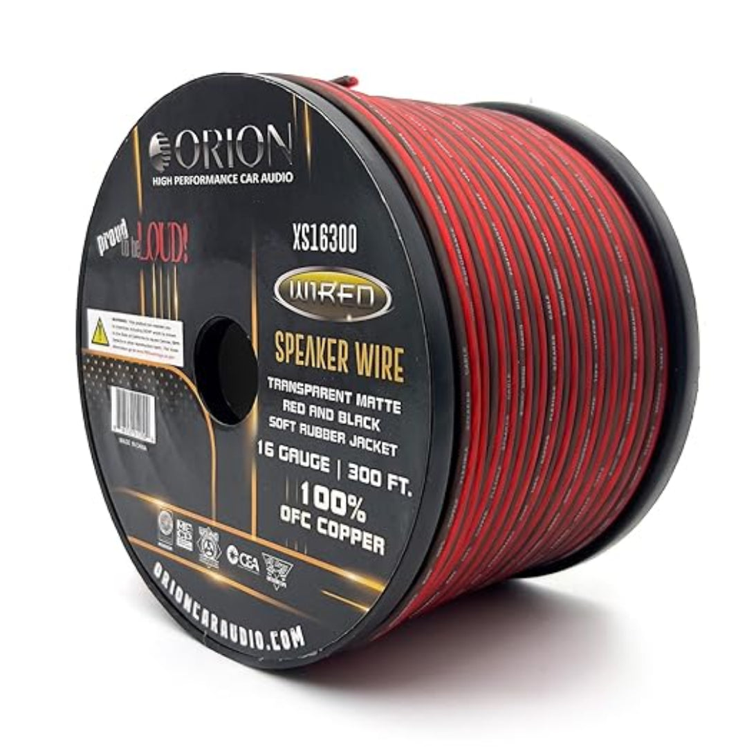 XS16300 OFC Speaker Wired: 300ft of Copper Excellence